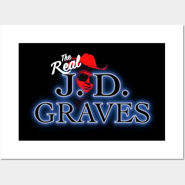 The Real J.D. Graves Logo Wall Art by Econoclash